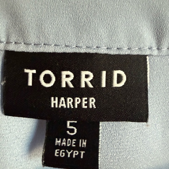 🩵Kentucky Blue Size 5X✨Blouse - Picture 6 of 7